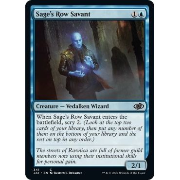 Image for Sage's Row Savant (341) (J22) - Magic: The Gathering