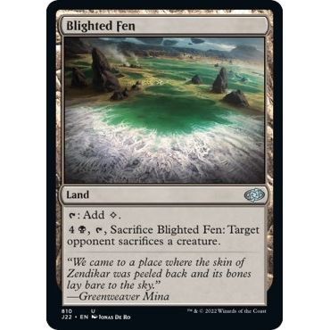Image for Blighted Fen (810) (J22) - Magic: The Gathering