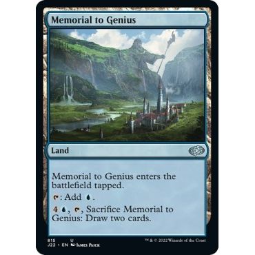 Image for Memorial to Genius (815) (J22) - Magic: The Gathering