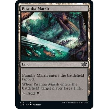 Image for Piranha Marsh (818) (J22) - Magic: The Gathering