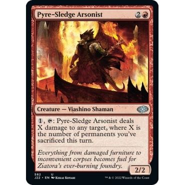 Image for Pyre-Sledge Arsonist (582) (J22) - Magic: The Gathering