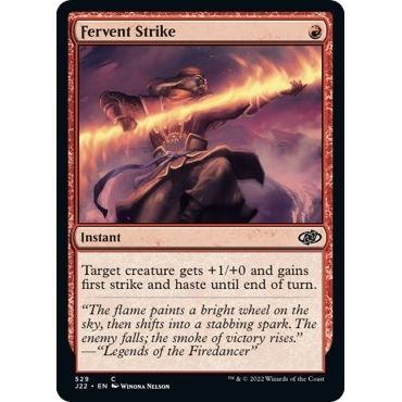 Image for Fervent Strike (529) (J22) - Magic: The Gathering
