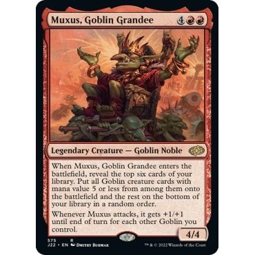Image for Muxus, Goblin Grandee (575) (J22) - Magic: The Gathering