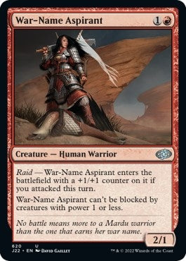 War-Name Aspirant (620) (J22)