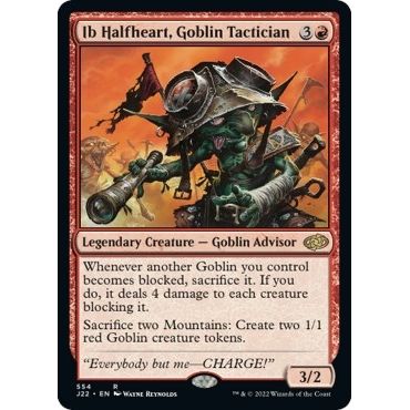 Image for Ib Halfheart, Goblin Tactician (554) (J22) - Magic: The Gathering
