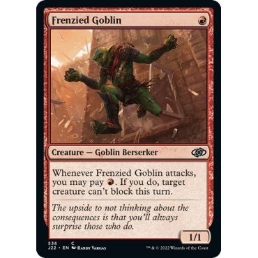 Image for Frenzied Goblin (536) (J22) - Magic: The Gathering