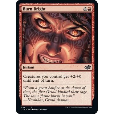 Image for Burn Bright (508) (J22) - Magic: The Gathering