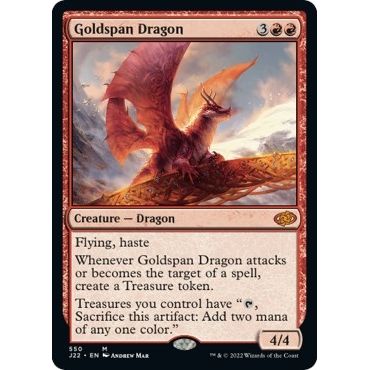 Image for Goldspan Dragon (550) (J22) - Magic: The Gathering