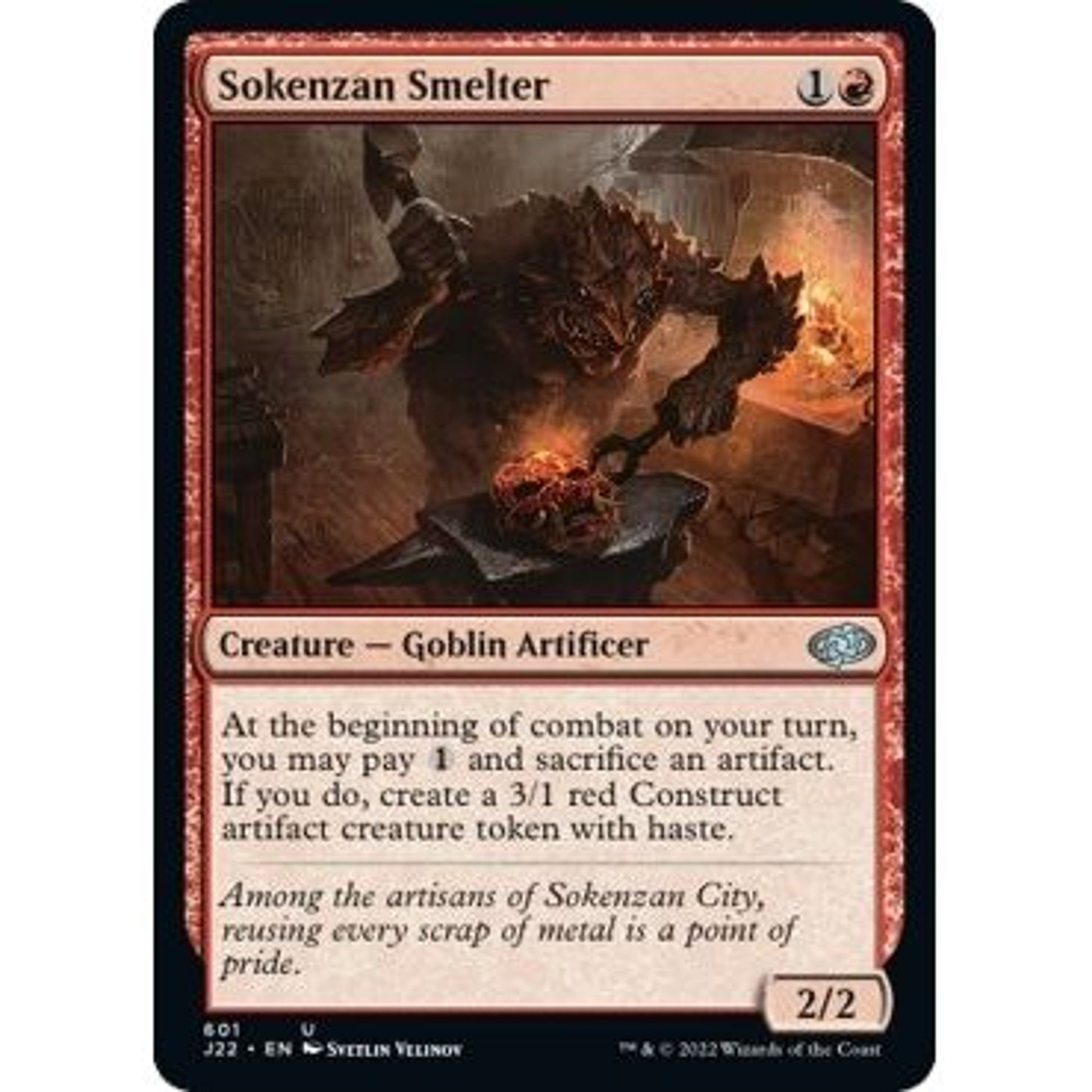 Image for Sokenzan Smelter (601) (J22) - Magic: The Gathering