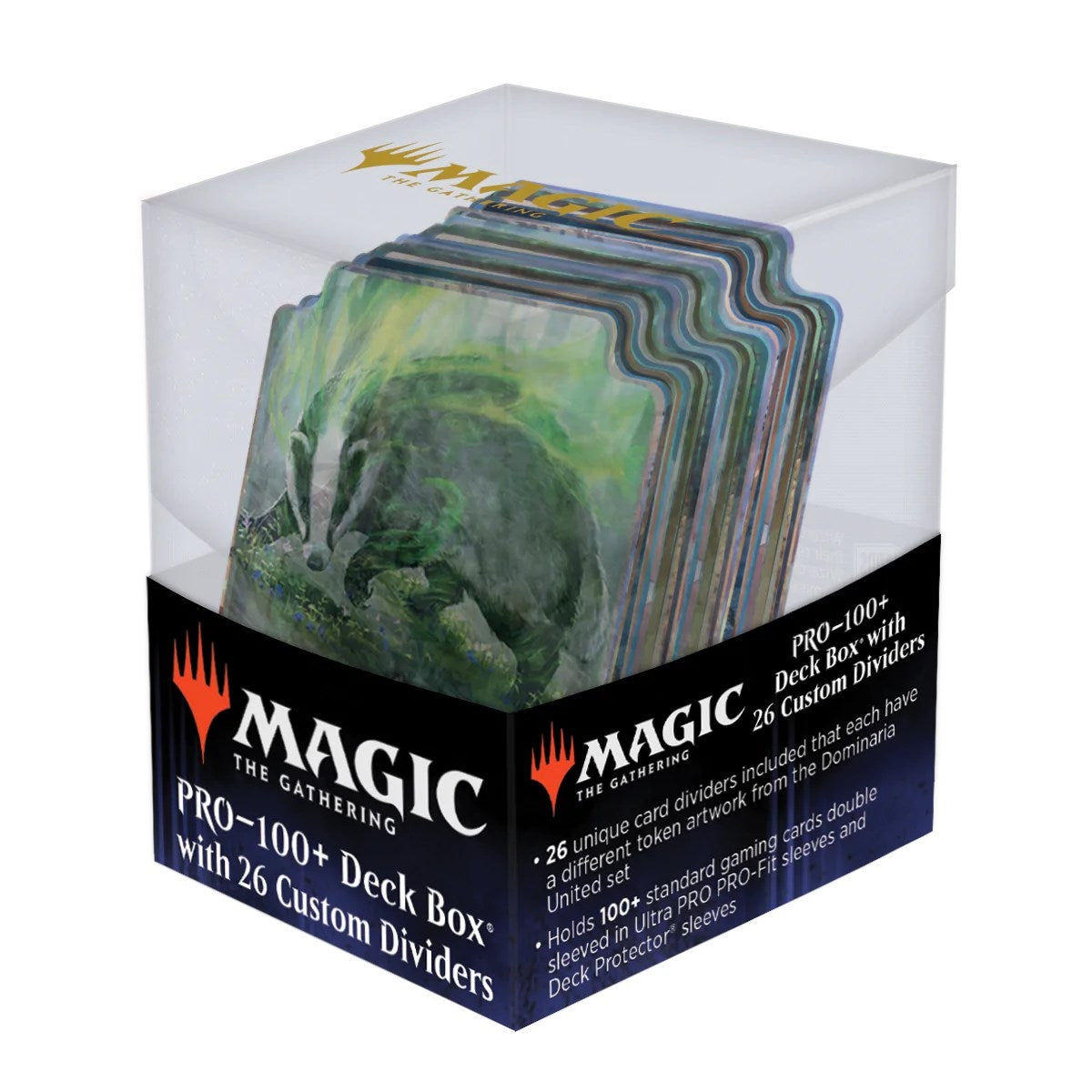 Image for Card Dividers Standard - Magic: The Gathering Dominaria United Emblems and Tokens (26-Pack) - Collectible Storage