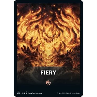 Image for Fiery Theme Card (31) (J22) - Magic: The Gathering