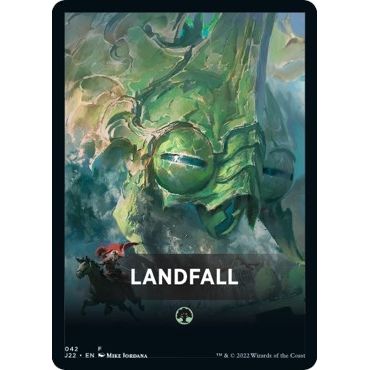 Image for Landfall Theme Card (42) (J22) - Magic: The Gathering