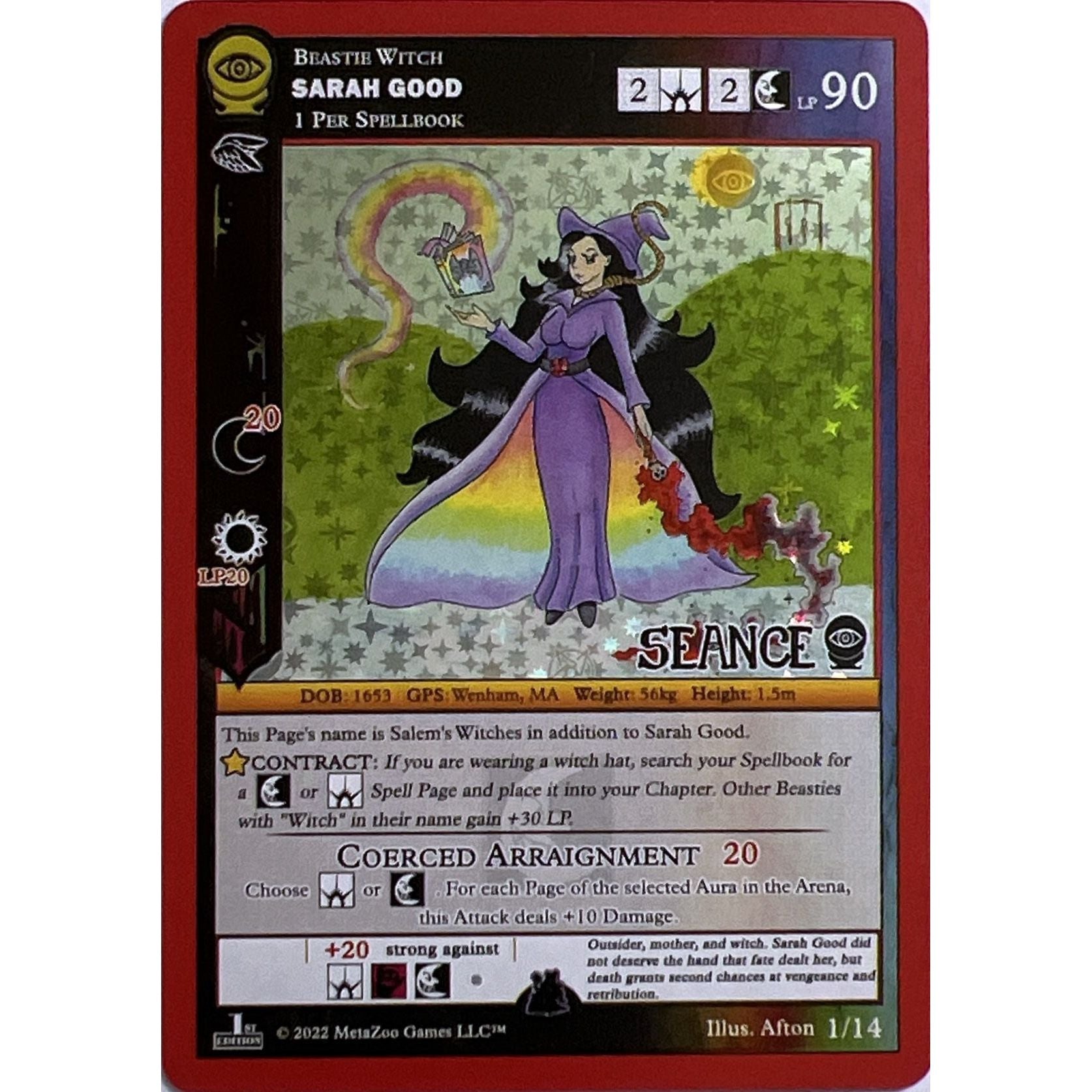 Image for Sarah Good (1/14) (SCE1E-RE) - MetaZoo
