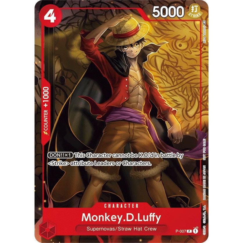 Image for Monkey.D.Luffy - P-007 (Tournament Pack Vol. 1) (P-007) (OP-PR) - One Piece Card Game