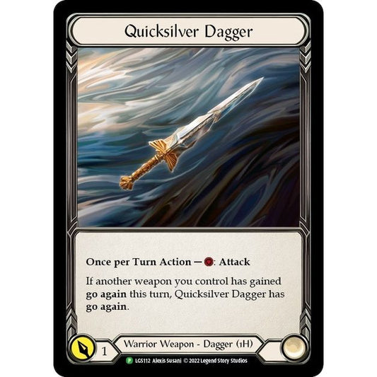 Image for Quicksilver Dagger - LGS112 (LGS112) (PR) - Flesh and Blood TCG