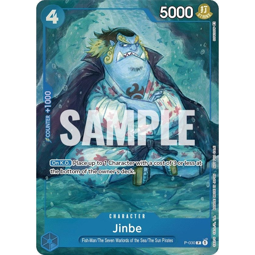 Image for Jinbe (Event Pack Vol. 1) (P-030) (OP-PR) - One Piece Card Game