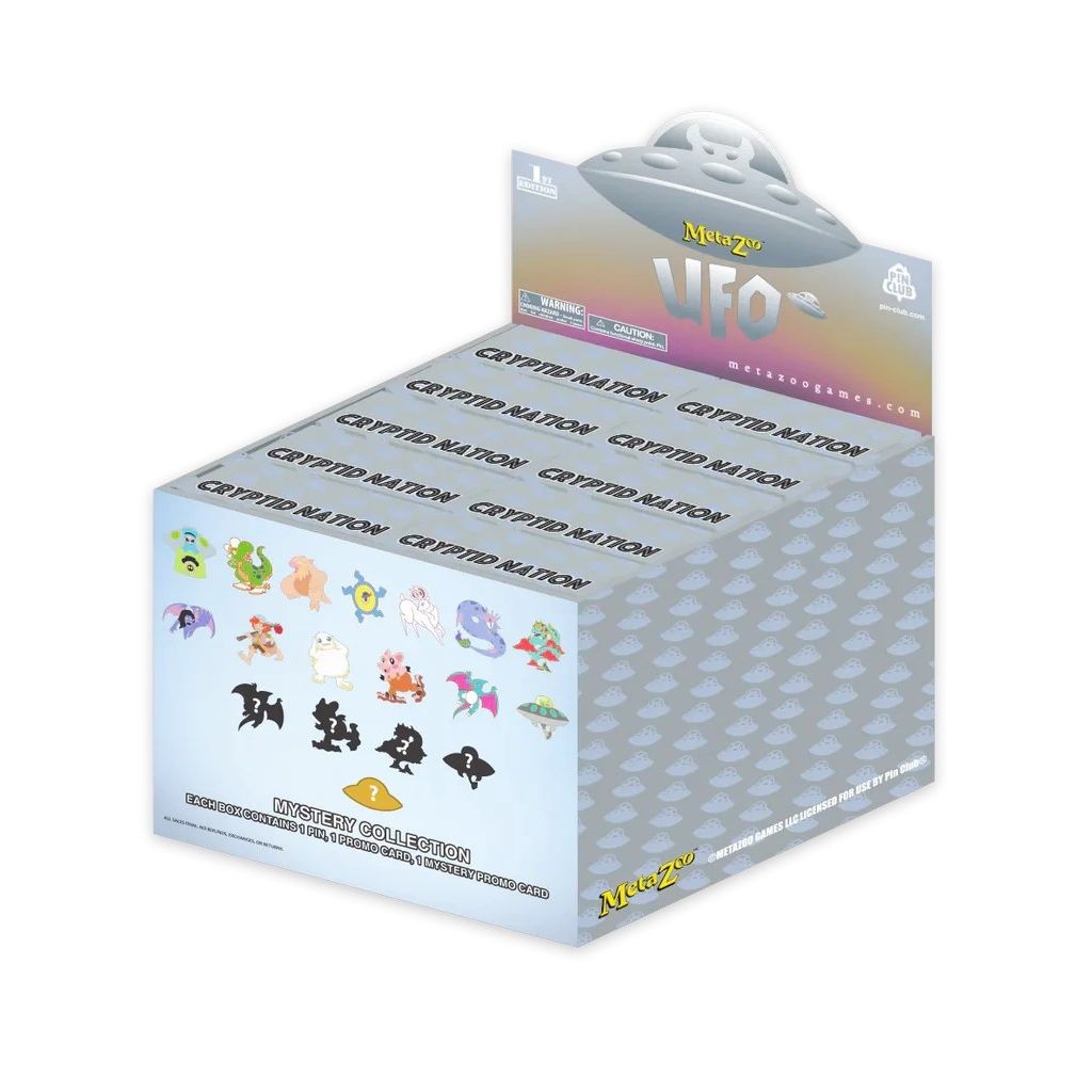 Image for Pin Club UFO Mystery Collection 1st Edition Display - MetaZoo