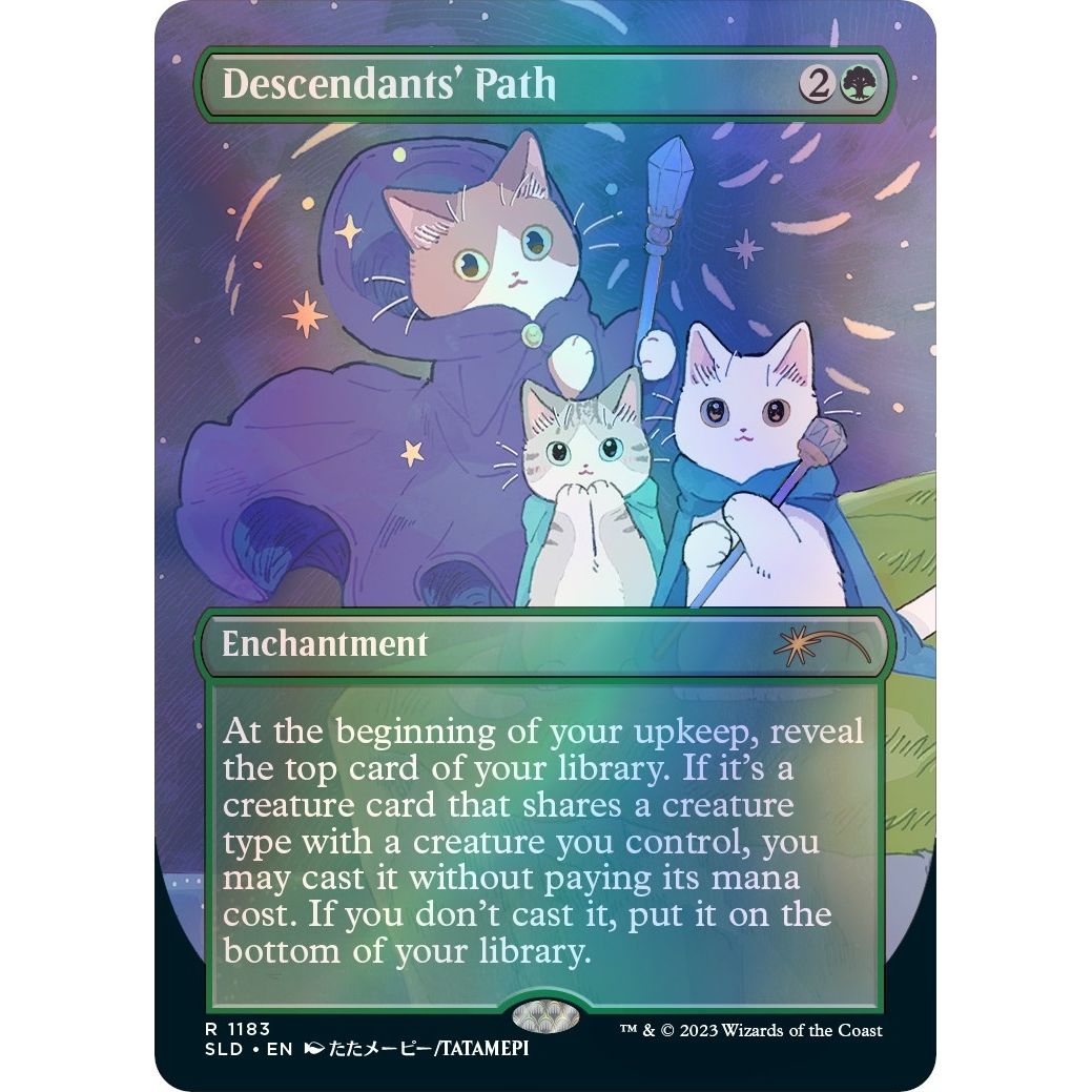 Image for Descendants' Path (1183) (SLD) - Magic: The Gathering