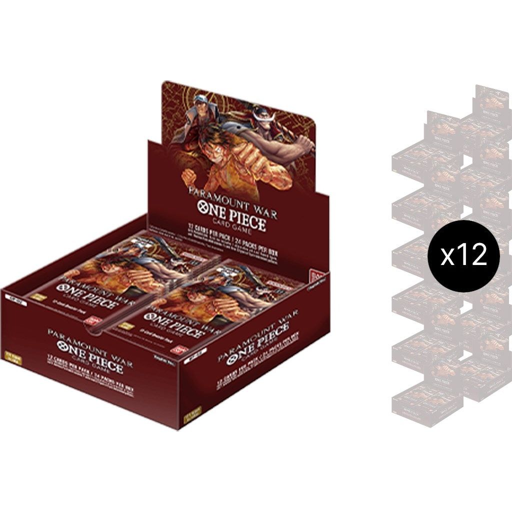 Image for Paramount War - Booster Box Case - One Piece Card Game