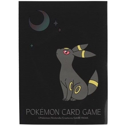 Image for Pokemon TCG: Pokemon Center Japan Exclusive Card Sleeves - Premium Gloss Moonlight Umbreon (64-Pack) - Card Sleeves