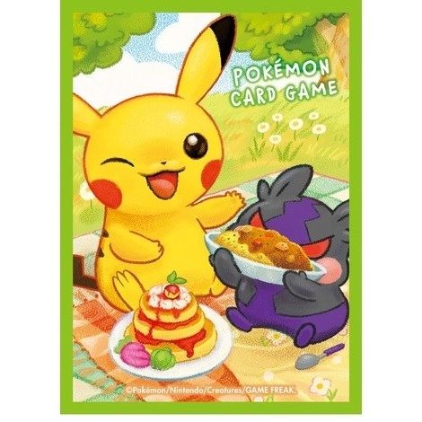Image for Pokemon TCG: Pokemon Center Japan Exclusive Card Sleeves - Pikachu and Morpeko (64-Pack) - Card Sleeves