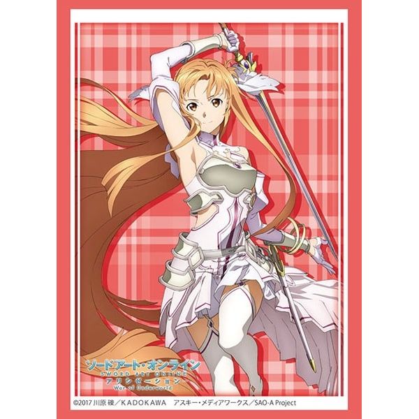 Image for Bushiroad Sleeve Collection HG Vol.3308: Sword Art Online Alicization War of Underworld - Asuna (75-Pack) - Card Sleeves