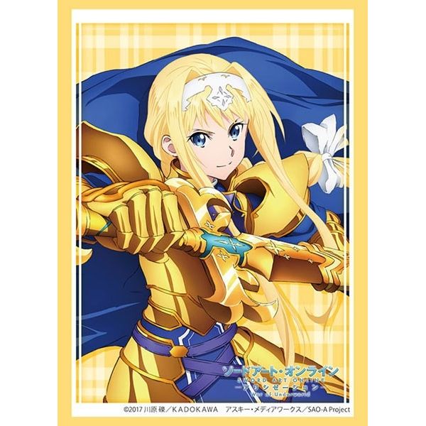 Image for Bushiroad Sleeve Collection HG Vol.3309: Sword Art Online Alicization War of Underworld - Alice (75-Pack) - Card Sleeves