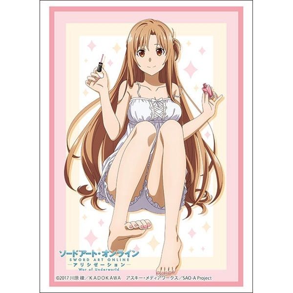 Image for Bushiroad Sleeve Collection HG Vol.3312: Sword Art Online Alicization War of Underworld - Asuna (75-Pack) - Card Sleeves