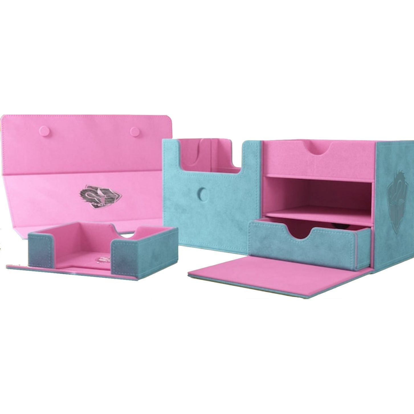 Image for GameGenic x Tolarian Community College - The Academic Teal/Pink (Holds 133+) - Deck Boxes