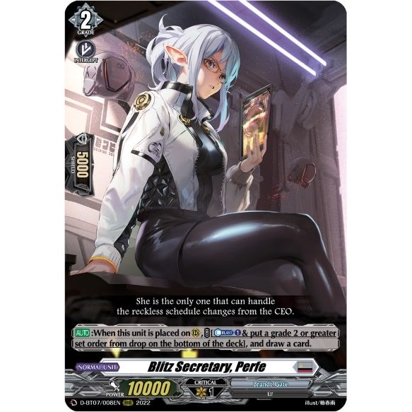 Image for Blitz Secretary, Perfe (D-BT07/008EN) (D-BT07) - Cardfight Vanguard