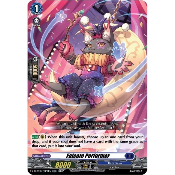 Image for Falcate Performer (D-BT07/021EN) (D-BT07) - Cardfight Vanguard