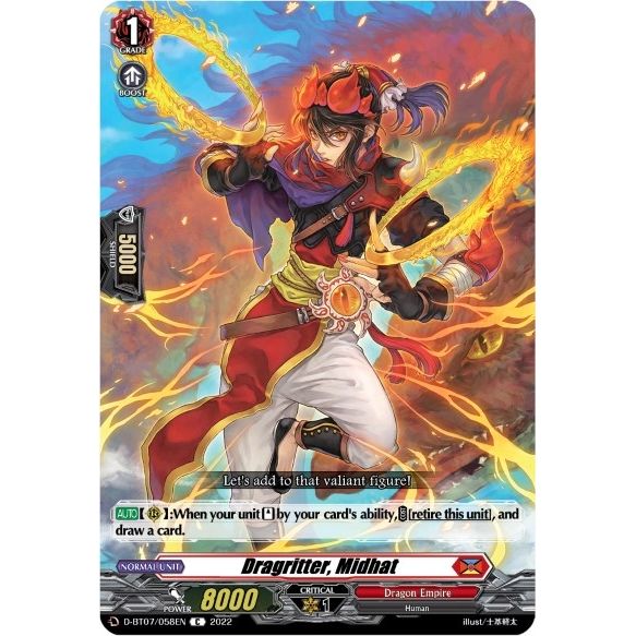 Image for Dragritter, Midhat (D-BT07/058EN) (D-BT07) - Cardfight Vanguard