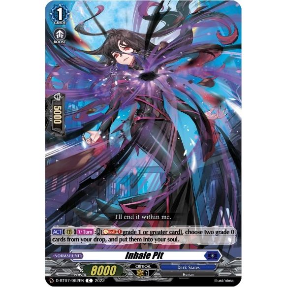 Image for Inhale Pit (D-BT07/062EN) (D-BT07) - Cardfight Vanguard