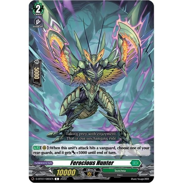 Image for Ferocious Hunter (D-BT07/085EN) (D-BT07) - Cardfight Vanguard