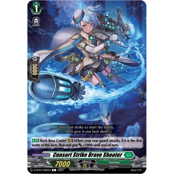 Image for Consort Strike Brave Shooter (D-BT07/090EN) (D-BT07) - Cardfight Vanguard
