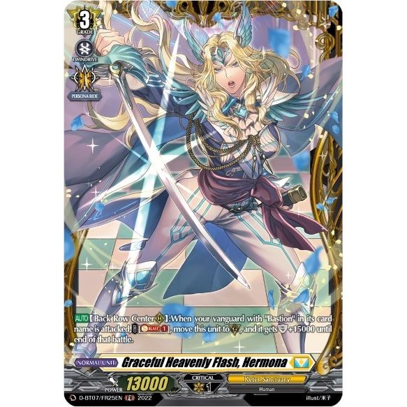 Image for Graceful Heavenly Flash, Hermona (FR) (D-BT07/FR25EN) (D-BT07) - Cardfight Vanguard