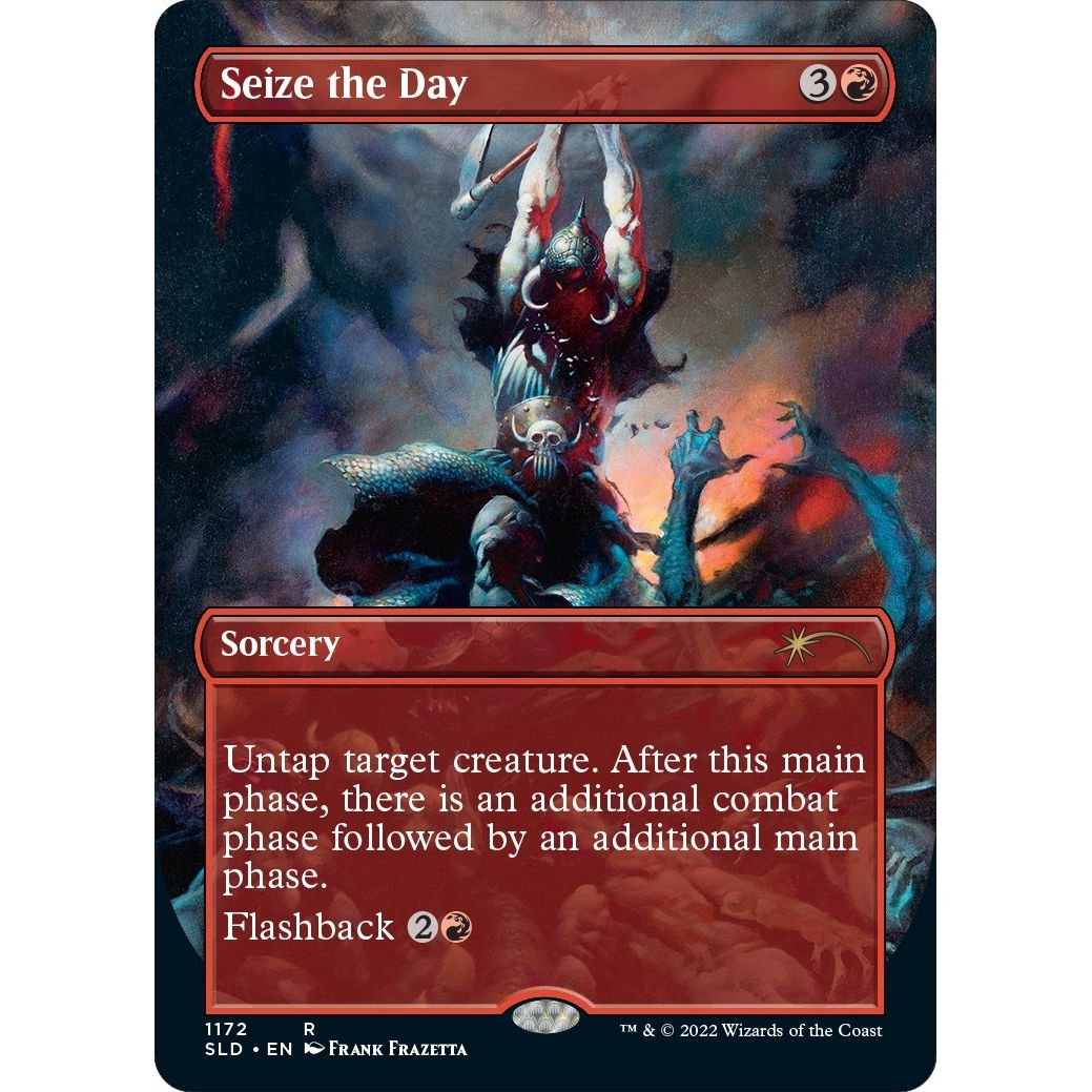 Image for Seize the Day (1172) (SLD) - Magic: The Gathering