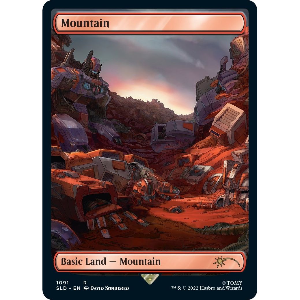 Image for Mountain (1091) (1091) (SLD) - Magic: The Gathering