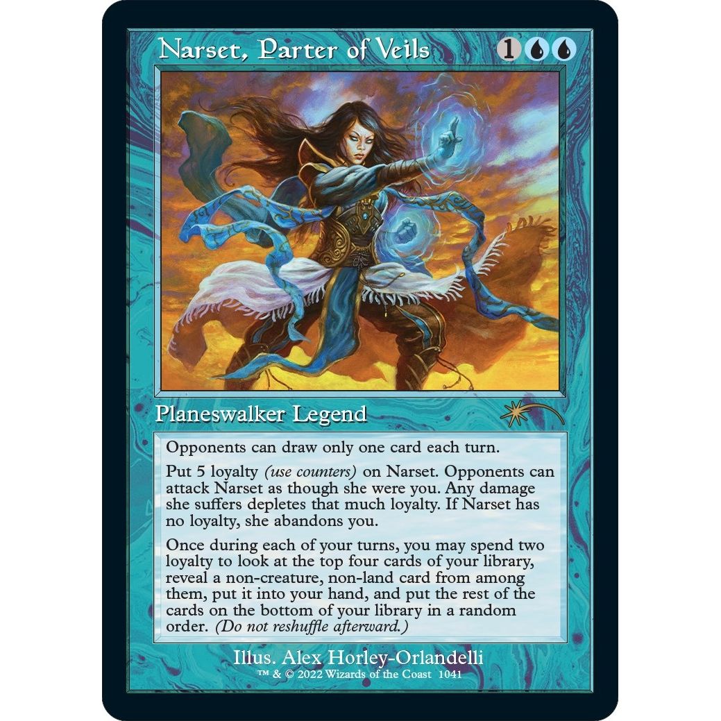 Image for Narset, Parter of Veils (Retro Frame) (1041) (SLD) - Magic: The Gathering