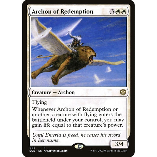 Image for Archon of Redemption (7) (SCD) - Magic: The Gathering