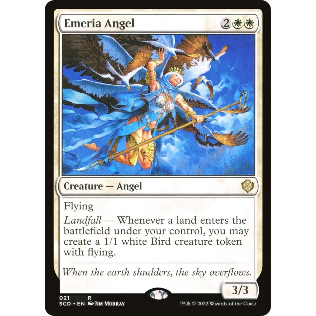 Image for Emeria Angel (21) (SCD) - Magic: The Gathering