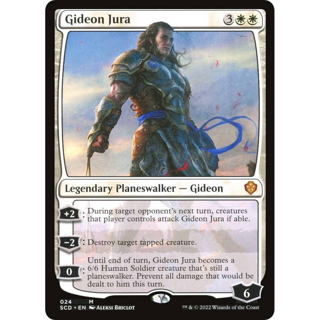 Image for Gideon Jura (24) (SCD) - Magic: The Gathering