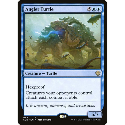 Image for Angler Turtle (43) (SCD) - Magic: The Gathering
