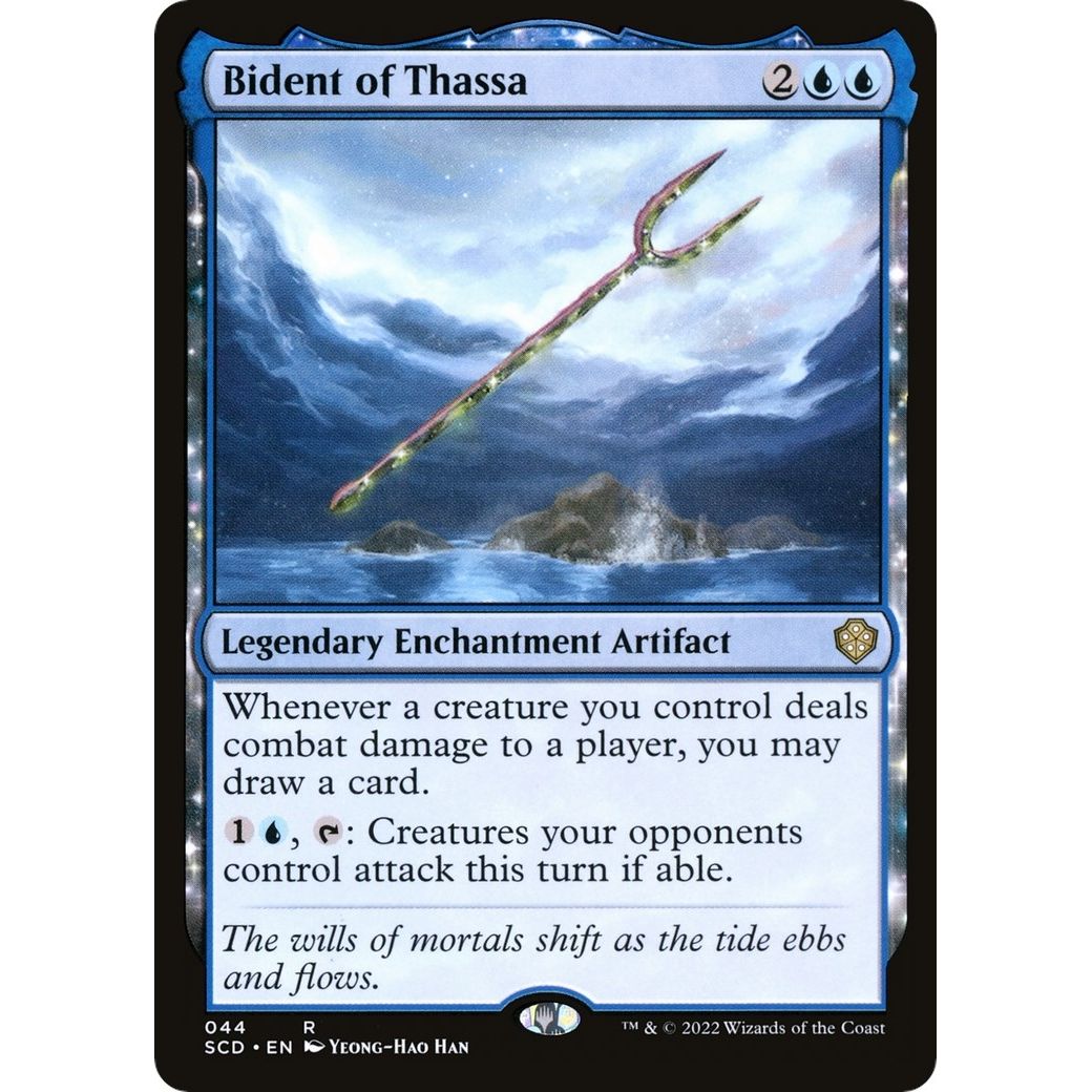 Image for Bident of Thassa (44) (SCD) - Magic: The Gathering