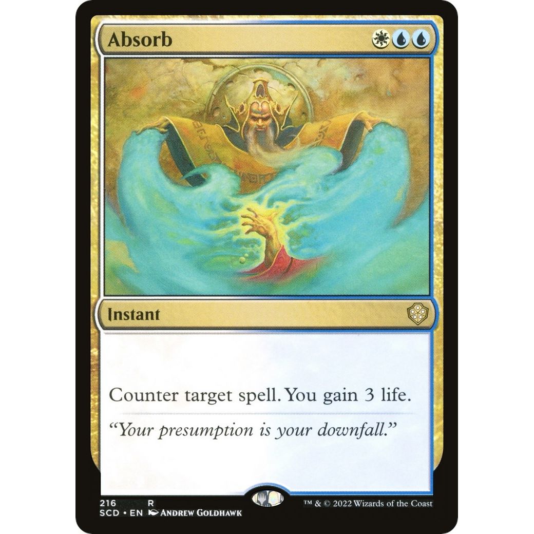 Image for Absorb (216) (SCD) - Magic: The Gathering