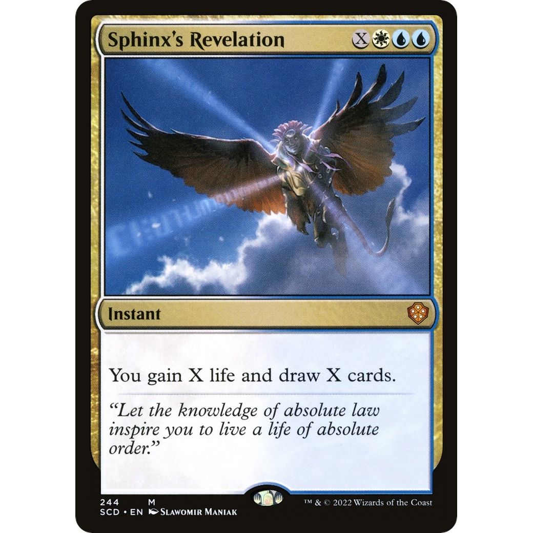 Image for Sphinx's Revelation (244) (SCD) - Magic: The Gathering