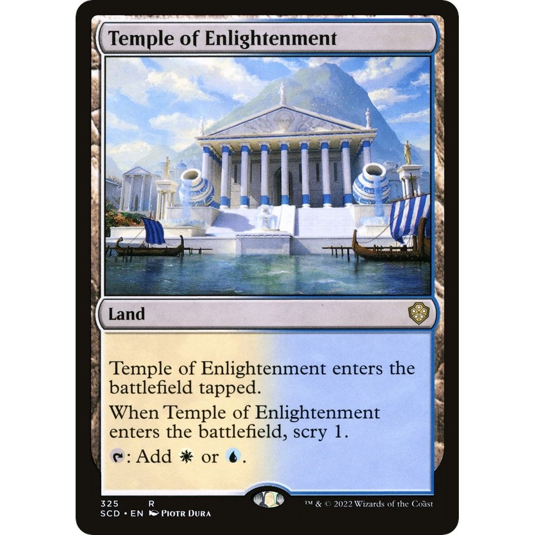 Image for Temple of Enlightenment (325) (SCD) - Magic: The Gathering