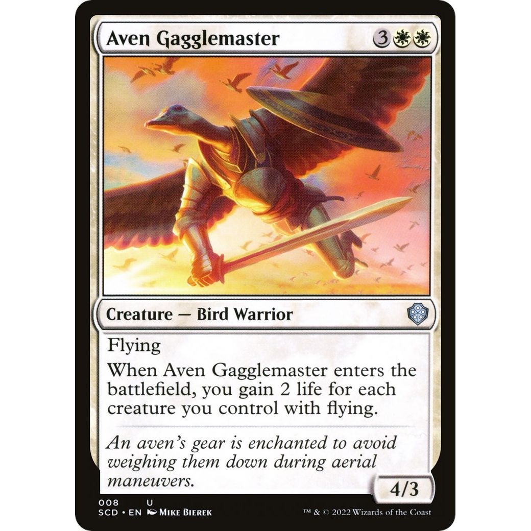 Image for Aven Gagglemaster (8) (SCD) - Magic: The Gathering