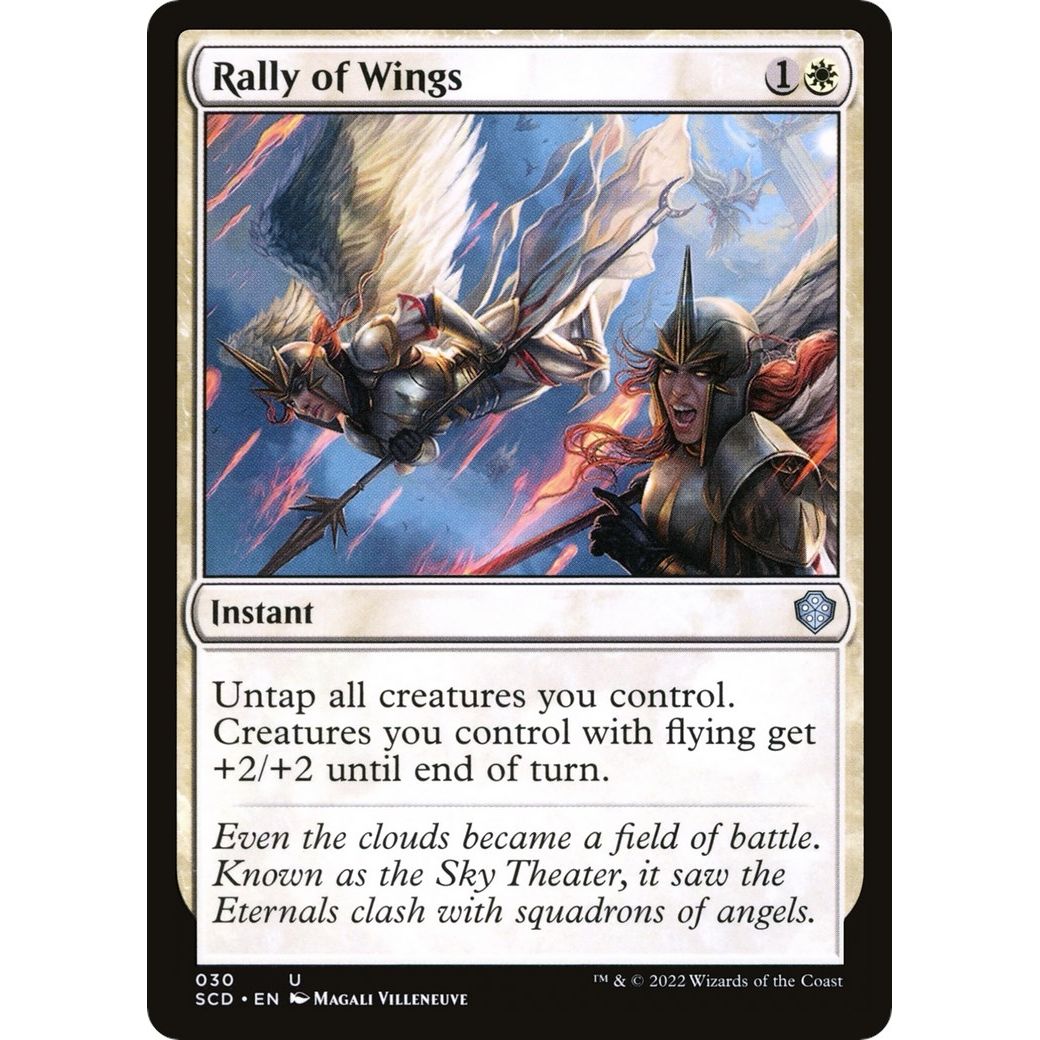 Image for Rally of Wings (30) (SCD) - Magic: The Gathering