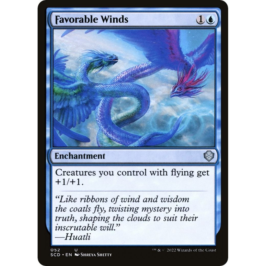 Image for Favorable Winds (52) (SCD) - Magic: The Gathering